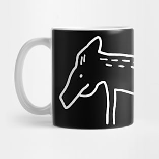 Young Boar - Minimal Animal Mug